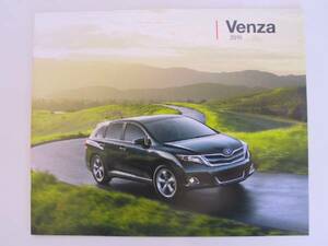 トヨタ ヴェンツァ ベンツァ VENZA 2015年USAカタログ