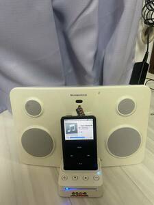 ロックリッジサウンドジャパン ROCKRIDGESOUND JAPAN IST-01 iPod対応ドックスピーカー動作品+iPod classic 80gb 