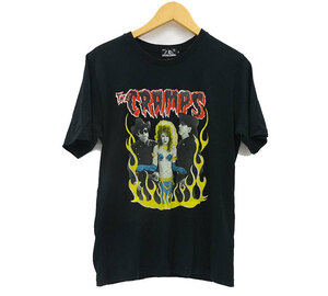 ヒステリックグラマー 2019SS プリント 半袖 Tシャツ FF3353 HYSTERIC GLAMOUR THE CRAMPS TEENAGE PSYCHO メンズ Sサイズ ブラック 黒