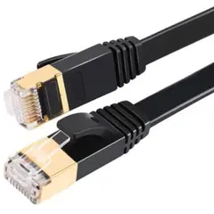 Cat7 LANケーブル 2M イーサネットケーブル 爪折防止 RJ45