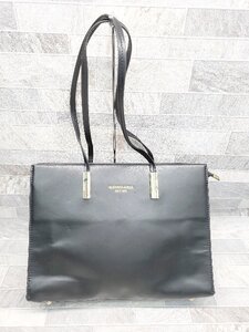 ◇ Θ MIKAXIQI & BAGS フェイクレザー トート　バッグ ブラック レディース P