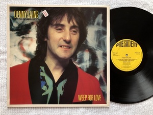 【送料無料・UK盤LP】DENNY LAINE★「WEEP FOR LOVE」