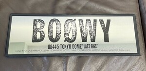 BOOWY　『LAST　GIGS』壁掛けミラー　