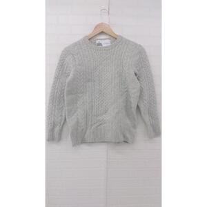 ◇ HAMILTON LAMBS WOO L green label relaxingUNITED ARROWS 長袖 ニットセーター サイズ40 グレー レディース P