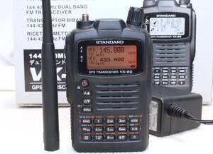 STANDARD　VX-8G　GPS搭載　144/430MHz　ハンディ機