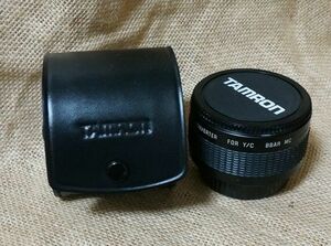 良品 TAMRON SP ヤシコンマウント 2×テレコン タムロン