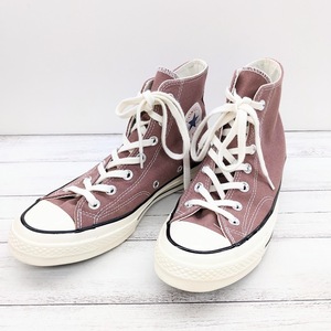 美品 CONVERSE コンバース CT70 チャックテイラー ハイカット キャンバス US6 24.5cm 159623C SADDLE/BLACK/EGRET 17年 赤茶 モカ系