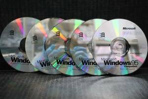 CB2808 K L 【5枚セット】Microsoft Windows95 Companion With USB Support CDのみ