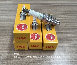 NGK スパークプラグ 点火プラグ トヨタ カローラスパシオ ZZE122N ZZE124N 01/5-07/6 スパークプラグ 点火プラグ 4本set BKR5EYA-11