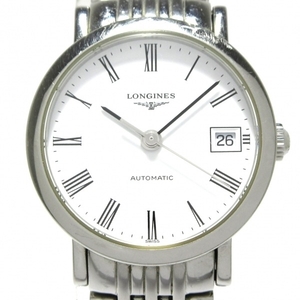 LONGINES(ロンジン) 腕時計 ロンジン エレガント L4.309.4.11.6 レディース SS/裏スケ 白