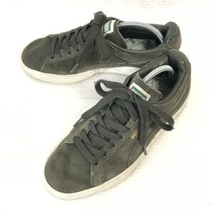 PUMA/プーマ★スエードクラシック/Suede Classic/35656865/スニーカー【23.0/黒/ブラックオリーブ】sneakers/Shoes/trainers◆C-107