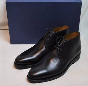 JALAN SRIWIJAYA ジャランスリワヤ グッドイヤー式　CHUKKA BOOT　チャッカーブーツ　黒カーフ　98322-5　23.5-24cm相当　未使用品