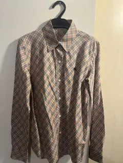 BURBERRY BLUE LABEL チェック柄 長袖シャツ サイズ40