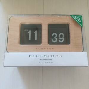 珍品 ＋LUMBER 電池式 パタパタ時計 FLIP CLOCK