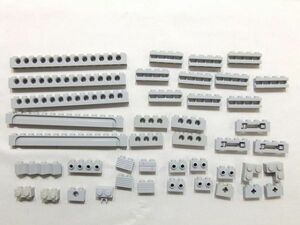 E109　LEGOバラパーツ　新灰　特殊ブロック系　まとめて大量㎏