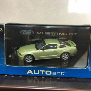 132 AUTOart 1/43 FORD MUSTANG GT 2005 Red Fire オートアート フォード マスタング ミニカー 模型 完成品