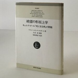 絶望の形而上学 : キェルケゴール『死に至る病』の問題 ＜東海選書 ＞ ベルンハルト・メールポール 著 ; 尾崎和彦 ほか訳 東海大学出版会