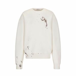 Sサイズ 国内正規品 CACTUS JACK DIOR Oversized Sweatshirt White travis scott スウェット トラヴィス ディオール HOMME MEN SUMMER 限定