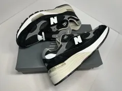 【雷市場（ポンジャン）商品韓国直送】 255 New Balance(ニューバランス) 992 メイドイン USA ブラックグレー