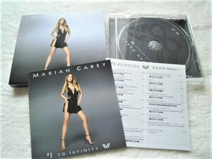 国内盤 初回限定 スペシャルパッケージ / Mariah Carey / #1 To Infinity / Limited Edition, SICP 4463, 2015 / 18曲の全米No.1ヒット