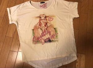 INGNI イング Ｔシャツ 黄 薄いイエロー Sweetly Dreams