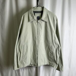 00s GAP ミニマル ジャケット L コットン スイングトップ ギャップ 80s 90s 古着 オールド ビンテージ