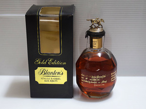 ■古酒 Blanton ブラントン ゴールドエディション 750ml 51.5% 箱付き バーボン シングルバレル