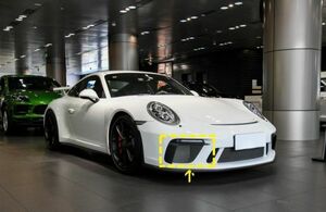 ★ポルシェ991 GT3 後期用 ドライカーボン製カーボンカナードセット /エアアウトレット/スプリッター/DRYCARBON/クロスカーボン