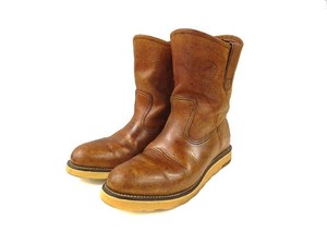 レッドウィング REDWING 97年製 ペコスブーツ PECOS 866 犬刻印 犬タグ ブーツ 8D メンズ