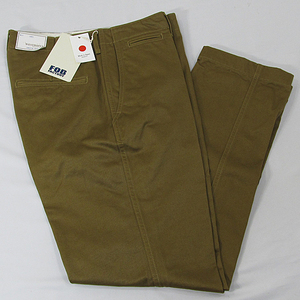 FOB FACTORY チノパンツ NARROW U.S TROUSER カーキ L タグ付き未使用 検)VAN JAC J.PRESS