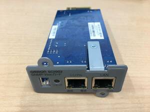 A20870)OMRON SC20G2 SNMP/Webカード 無停電電源装置(UPS)用 中古動作品