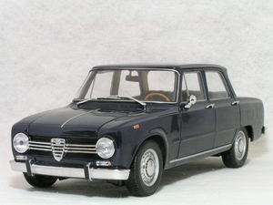 ● 1/18 アルファ ロメオ 〓 ジュリア 1300 スーパー/ ダークブルー 〓 Alfa Romeo