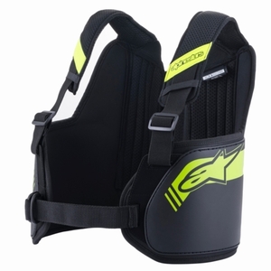 alpinestars(アルパインスターズ) BIONIC RIB SUPPORT For KIDS/JUNIOR(ガードベスト) (胸囲 65-79cm) 155　BLACK YELLOW FLUO