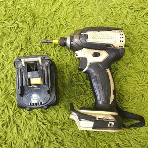 ジャンク品 ★ マキタ 14.4V 充電式インパクトドライバ 型番不明 本体+14.4Vバッテリー★ makita