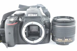 NIKON ニコン D5300 DX AF-P NIKKOR 18-55mm F4.5-5.6/18-55mm F3.5-5.6 デジタル一眼 カメラ ズームレンズ 動作未確認 0128-YN