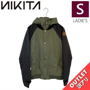 【OUTLET】 NIKITA SPRUCE JKT FATIGUE BLACK Sサイズ レディース スノーボード スキー ジャケット JACKET アウトレット