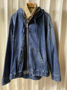 sacai Denim Hooded Blouson 