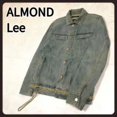 アーモンド　リー　デニムジャケット　M　Gジャン　ALMOND　Lee