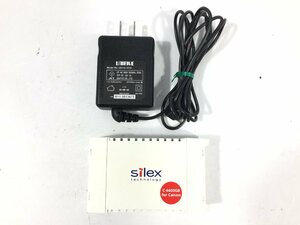 silex サイレックス　プリンタサーバー　C-6600GB　現状品　CJ5.010　/07