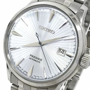 美品 SEIKO セイコー PRESAGE プレザージュ プレサージュ 腕時計 SARY161 自動巻き 機械式 メカニカル カクテルタイム ブルー 動作確認済