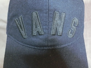 USA購入 人気ブランド アメカジ定番 【VANS】バンズ キルティング ロゴキャップ ネイビー