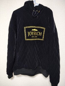 JOYRICH ジョイリッチ　キルティングパーカー　ブラック　XL 