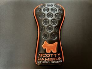 【レア】スコッティキャメロン　ヘッドカバー　Scotty Dog Black&Orange ドライバー用