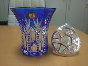 【未使用】HOYA CRYSTAL 花瓶