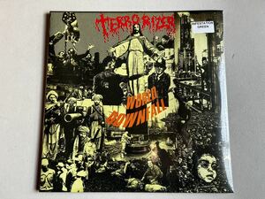 ☆NEW SEALED ★TERRORIZER テロライザー ★WORLD DOWNFALL ★Infestation green 緑盤 ★200枚限定！ ★2013 EARACHE MOSH016FDR