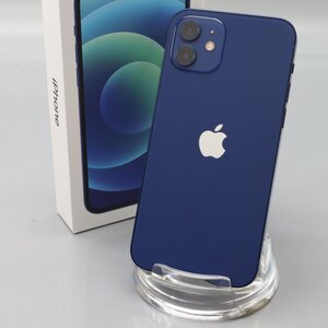 Apple iPhone12 64GB Blue A2402 3H518J/A バッテリ100% ■ドコモ★Joshin3516【1円開始・送料無料】