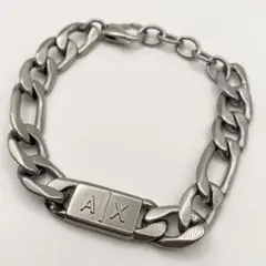 AX ARMANI EXCHANGE ブレスレット　メンズ　21cm アクセ