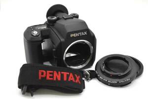 美品 PENTAX 645 N II body / 645 FOR 67 LENS ADAPTER付き //123303