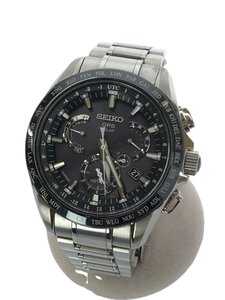 SEIKO◆ASTRON/アストロン/GPS衛星/セラミックソーラー腕時計/アナログ/ステンレス/8X53-0AB0-2