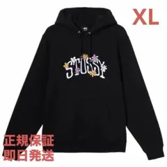 ❗️期間限定SALE❗️ステューシー カリージャト フローラル フーディ 黒XL